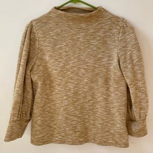 MADEWELL mock neck blouse